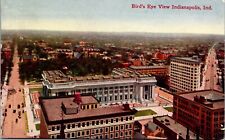 Postcard Birds Eye View in Indianapolis, Indiana picture