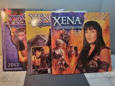 Xena Princess Warrior. Calendars 2001, 2002, 2012. New, sealed. Vintage. picture