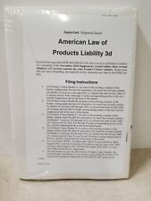 American Law Of Products Liability 3d lose Leaf picture