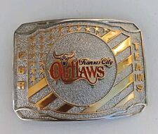 Professional Bull Riders Commemorative Series Kansas City Outlaws Belt Buckle picture