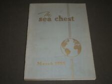 1953 THE SEA CHEST OFFICER CANDIDATE SCHOOL YEARBOOK - NEWPORT RI - YB 1210 picture