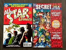 All-Star Comics #2 & JSA Secret Files & Origins #1 (1999) Hawkgirl Set 9.0 VF/NM picture