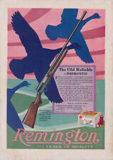 The Old Reliable - IMPROVED: Remington Model 111 Autoloader Shotgun ad 1929 picture