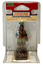 Vintage 2003 Lemax Cigar Store Indian Toms, Poly Resin 32810M New picture