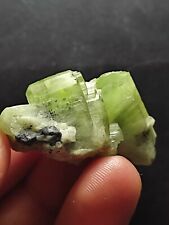 112crt Peridot crystal combined hematite collection peice from kohistan Pakistan picture