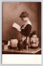 San Francisco 1915 Panama Pacific Intl Expo The House Maid VTG Unused Postcard picture