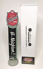 Narragansett Lager Hi Neighbor Logo Beer Tap Handle 13.5” Tall Brand New In Box picture