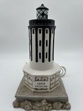 1995 Geo Z Lefton Los Angeles Harbor Cable Crossing 1913 Lighthouse Lamp #10109 picture