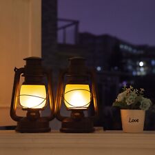 Vintage Flame Lantern, Outdoor Hanging LED Lantern, Remote Control Operation picture