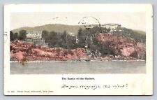 c1903 The Banks of the Hudson New York ANTIQUE Postcard 1697 picture