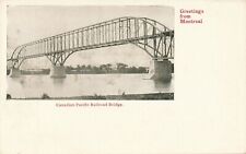 MONTREAL QC – Canadian Pacific Railroad Bridge – udb (pre 1908) picture