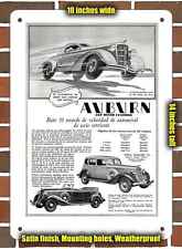 Metal Sign - 1935 Auburn 1 Argentina - 10x14 inches picture