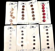 Vintage Buttons By Schwanda Brand Button Lot Mother Of Pearl Variety 43ct picture