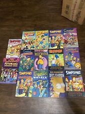 Lot of 12 Simpsons Comic Books (Graphic Novels), Futurama Matt Groening picture