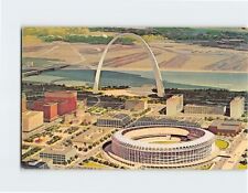 Postcard Gateway Arch Civic Center Busch Stadium St. Louis Missouri USA picture