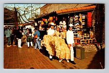 Los Angeles CA-California, Scenic Greetings Olvera Street Vintage c1984 Postcard picture
