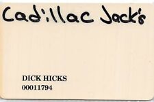 Cadillac Jack's Casino - Deadwood, SD - Unlisted Temporary Card picture
