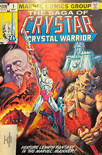 The Saga of Crystar Crystal Warrior #1 Marvel Comics picture