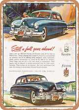 METAL SIGN - 1947 Kaiser and Frazer Still a Full Year Ahead Vintage Ad picture