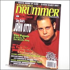 MODERN DRUMMER - Nov  2000 - JOHN OTTO - LIMP BIZKIT + Tito Puente Tribute picture
