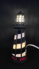Lighthouse Stained Glass Lamp Night Light picture