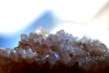 Anandalite  Rainbow quartz, Aurora  multi flash iridescent  aura crystal #5986 picture