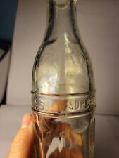 Antique Glass Soda Bottle Superior Bottle Co. Salem Mass. picture
