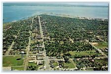 c1960's Looking Down Ludington Street Escanaba Michigan MI Unposted Sea Postcard picture