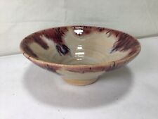 NN75 Japanese Ceramic Bowl With a Special Imprint The Glaze Color is Beautiful picture