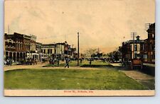 Postcard Alabama Eufaula Main Street Posted 1909 picture