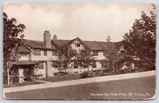 Hawthorn Inn South Front Mount Pocono Pennsylvania PA Trees & Historic Postcard picture