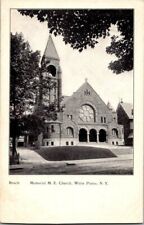 1905. WHITE PLAINS, NY. MEMORIAL M.E. CHURCH. POSTCARD MM5 picture