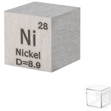 10mm Nickel Metal Element Cube Nickel Bars 99.5% Pure With transparent box picture