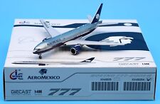 JC Wings 1:400 Aeromexico Air B777-200ER Diecast Aircraft Model N745AM Flap Down picture