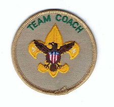 Boy Scout Patch Team Coach 3 inch. picture