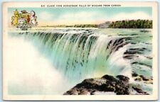 Postcard - Close View of Horseshoe Falls of Niagara From Canada picture