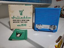 Vintage 60s Juliette Solid State 6 Instant Sound Transistor Radio Model RS-61 picture