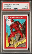 1990 Marvel Universe #4-Daredevil-PSA Mint 9 New Slab picture