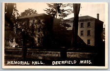 Vintage Postcard MA Deerfield Memorial Hall Real Photo RPPC ~7856 picture