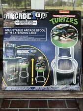 Teenage Mutant Ninja Turtles TMNT Adjustable Arcade1Up Stool Brand New Sealed picture
