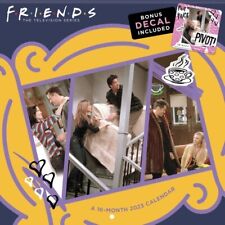 Friends NBC TV Show 2023 16 Month Wall Calendar New In Shrink-wrap Bonus Decal picture