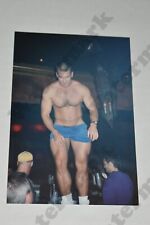 muscular man in shorts exotic dancer gay interest  VINTAGE PHOTOGRAPH  Hc picture
