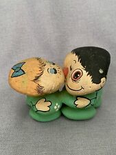 Vintage Stoney Maloney, Ruane Manning  Rock Art, Hand Painted Kissing Couple picture