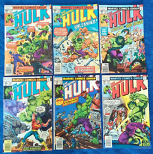INCREDIBLE HULK #215 THRU 220 (LOT OF 6) 1977-8, MARVEL. 9.4 NEAR MINT QUALITY picture