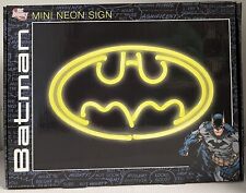 DC Direct Batman Electronic 12 Inch Mini Neon Bat Symbol Sign MINT-NEW picture