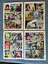 Doctor Who #2 4 Pages Original Color Guide Art UK Marvel Soul Cyberman Part 1 picture