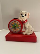 Vintage 1990s Disney 101 Dalmatians Barking Alarm Clock - Fantasma - TESTED picture