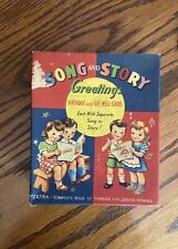 ANTIQUE STORYBOOK  GREETING CARDS   - 1950’s ORIGINAL picture
