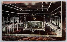 Interior Theatre Celeron Park Chautauqua Lake New York NY c1910 Postcard picture