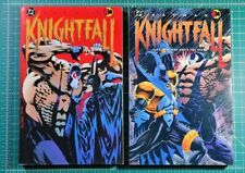 Batman: Knightfall TPB #1-2 (1993) 1st Print Lot Bane Breaks The Bat DC Comics  picture